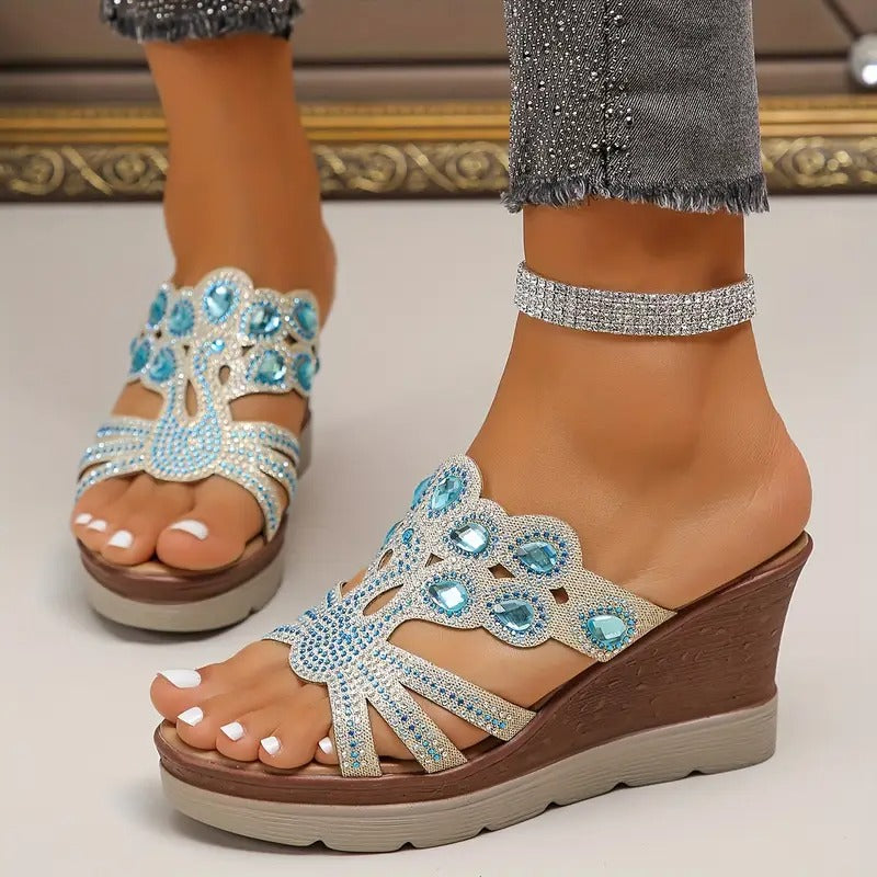 Odell | Women's Rhinestone Sandals 5