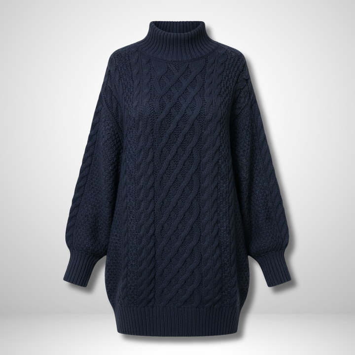 Alena | Women’s Directional Knit Sweater Dress
