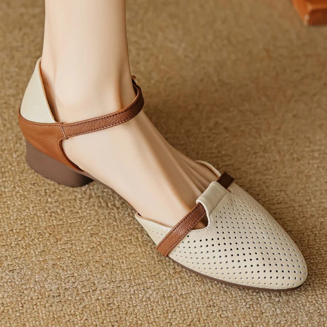 Julion | Black Leather Heels 3