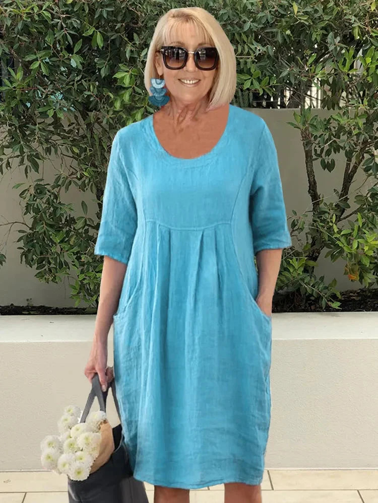 Lisa | Women's Summer Midi Dress-1