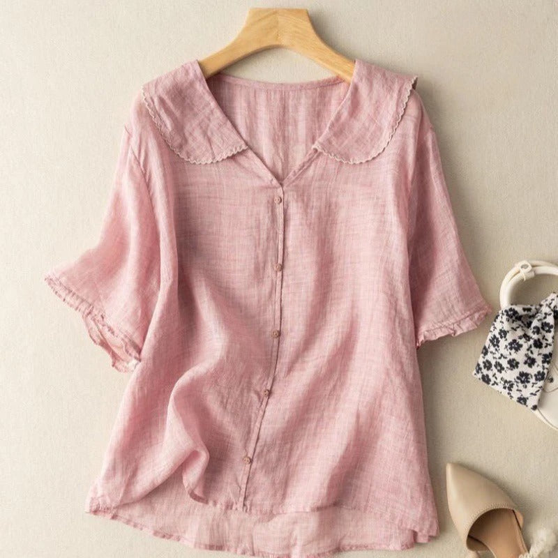 Khloe | Elegant Scalloped Blouse 4