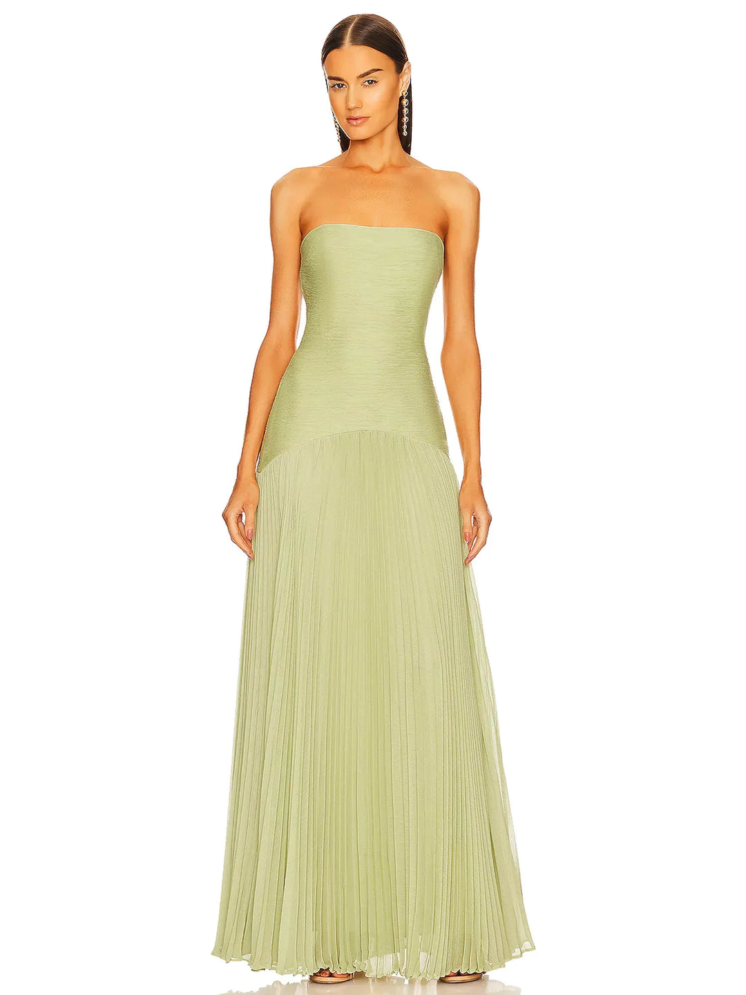 Elysia | Elegant Maxi Dress With Sleeves 1