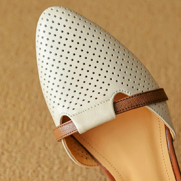Julion | Black Leather Heels 5