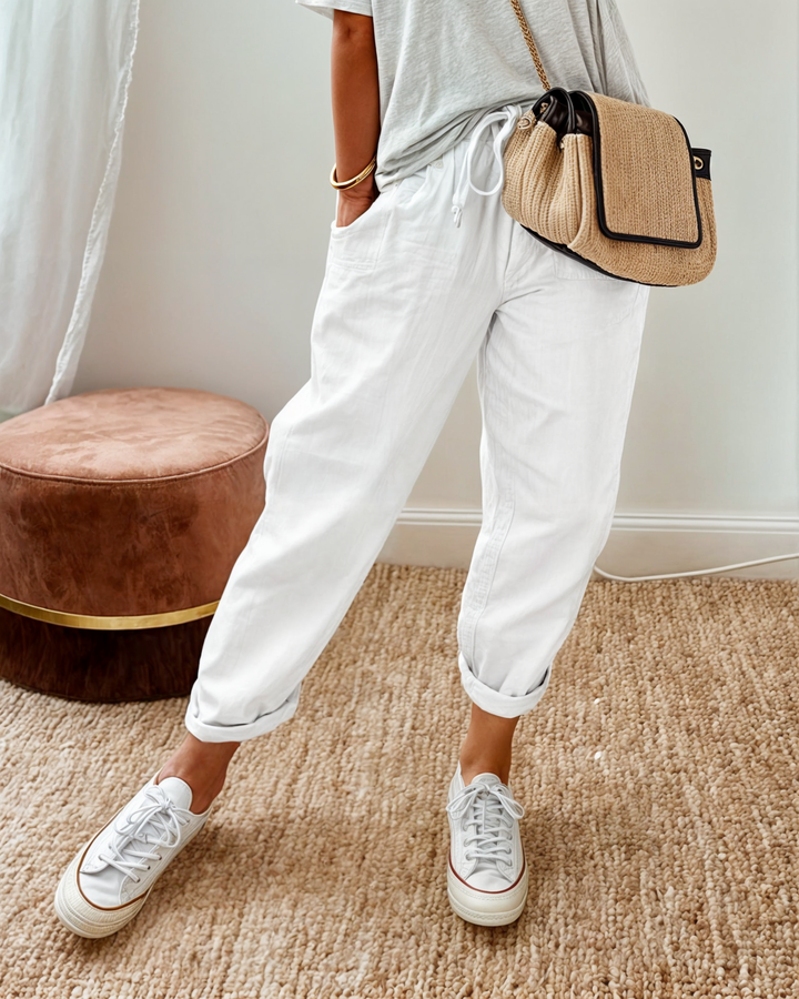 Linen Pants Women - Flowy Wide Leg Design for Ultimate Comfort-3