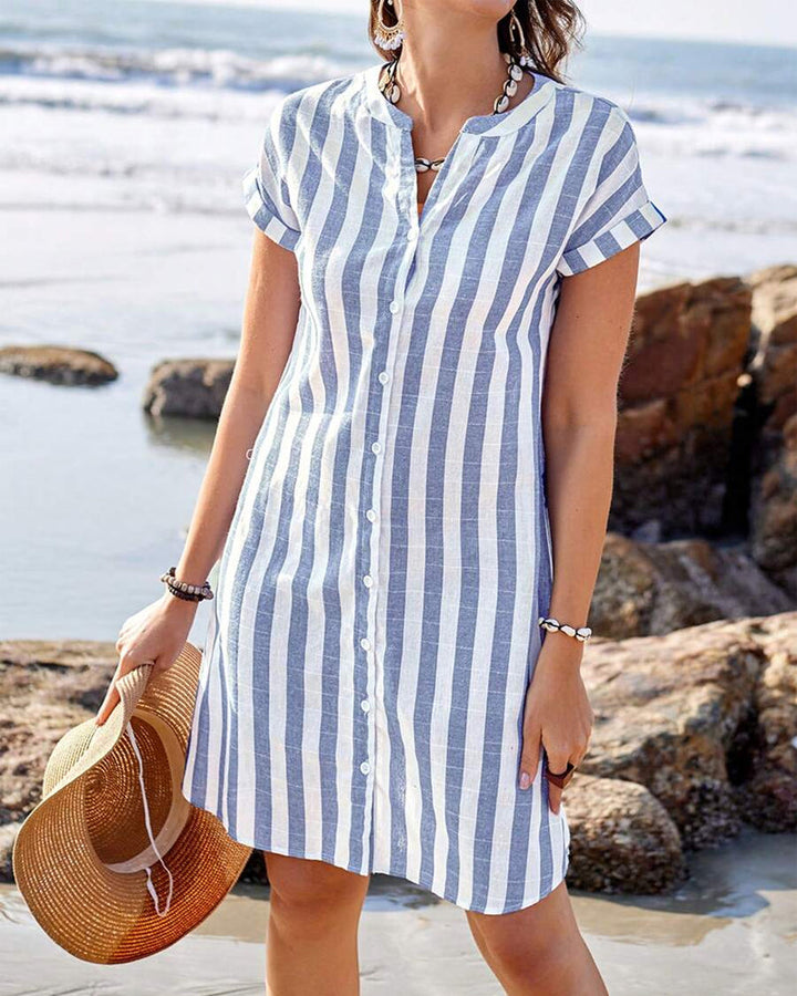 Leila | Summer Striped Dress