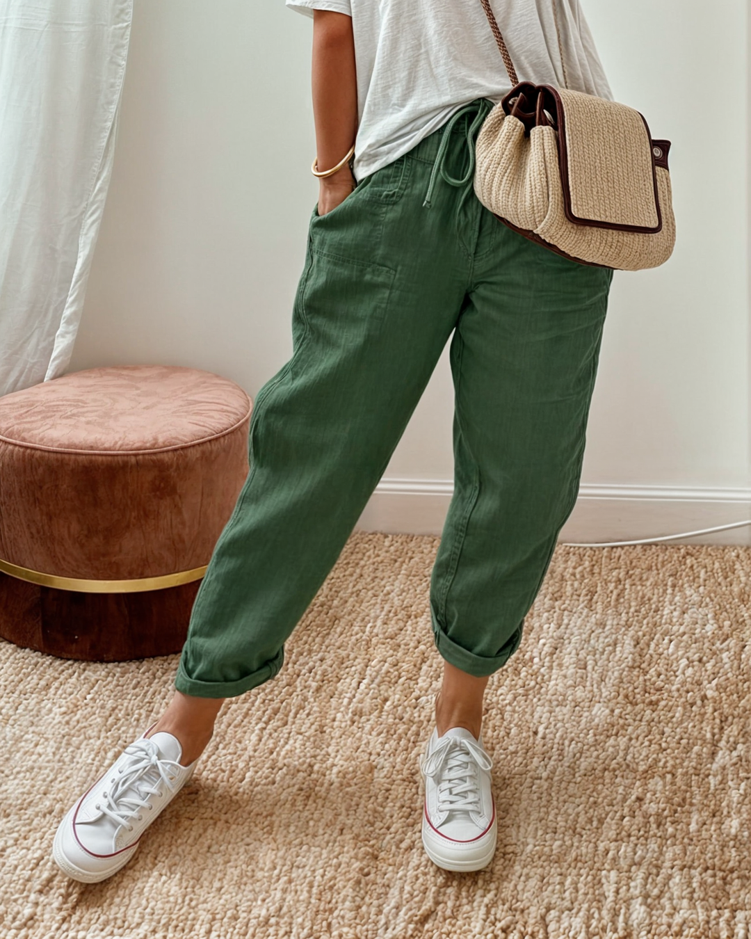 Linen Pants Women - Flowy Wide Leg Design for Ultimate Comfort-4