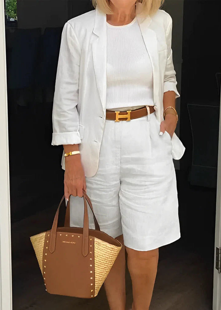 Riley | Women's Suit Set Blazer & Shorts-1