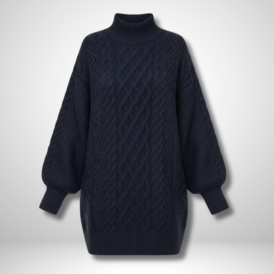 Alena | Women’s Directional Knit Sweater Dress
