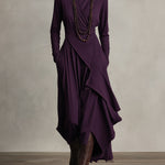 Natalie | Elegant Draped Dress