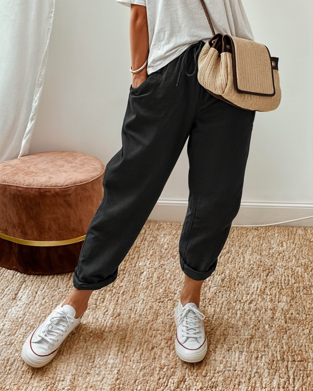 Linen Pants Women - Flowy Wide Leg Design for Ultimate Comfort-5