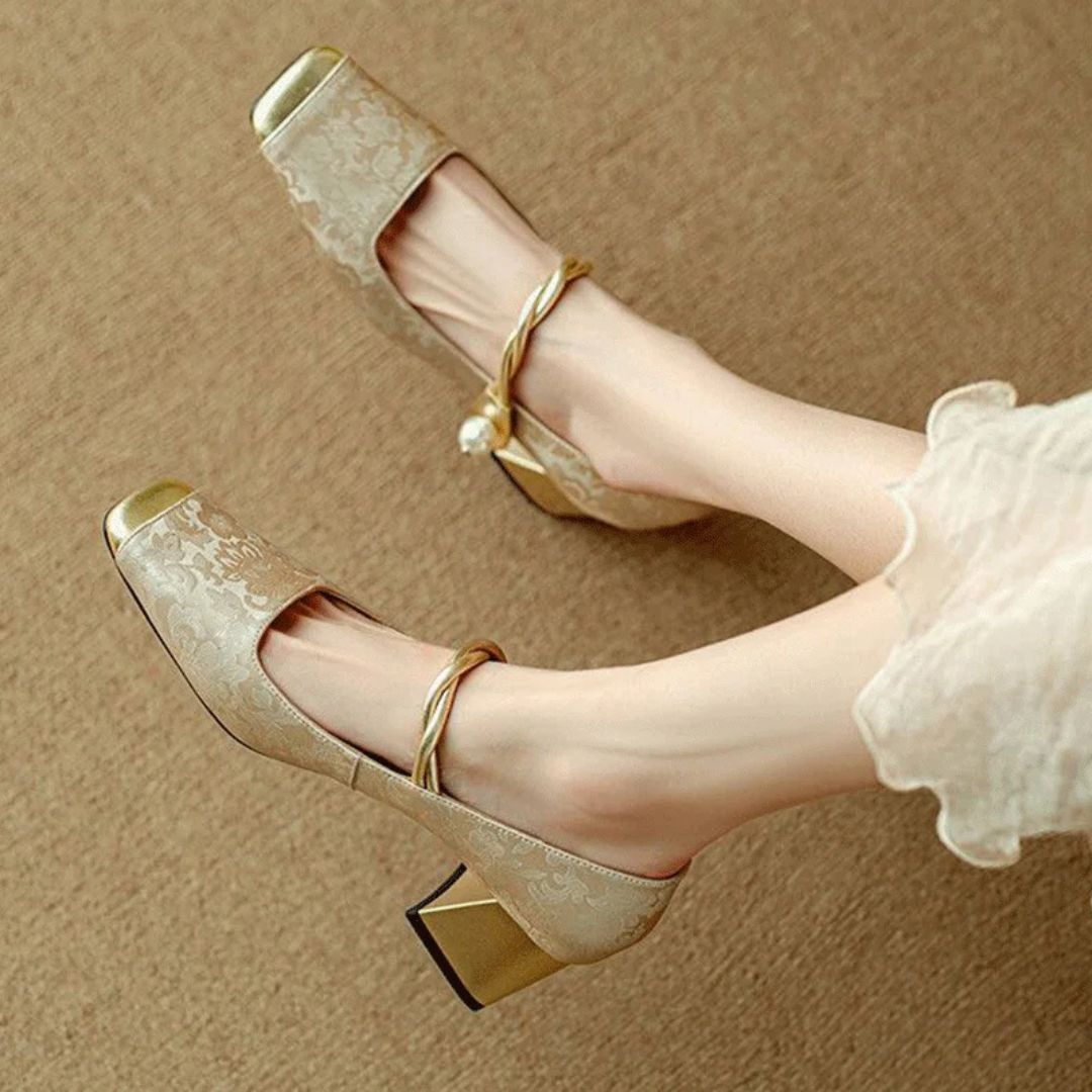 Variant image for Isabella | Women's Gold Heels-23