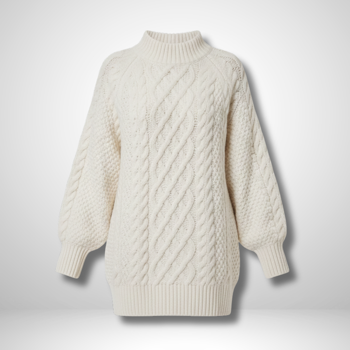 Alena | Women’s Directional Knit Sweater Dress