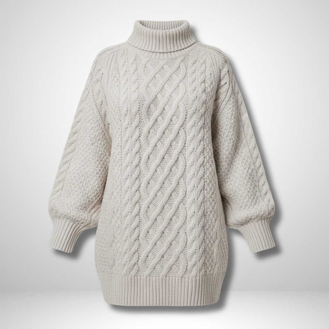 Alena | Women’s Directional Knit Sweater Dress