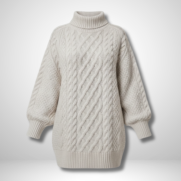 Alena | Women’s Directional Knit Sweater Dress