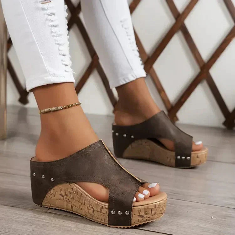 Variant image for Luna | Women's Wedge Sandals-12