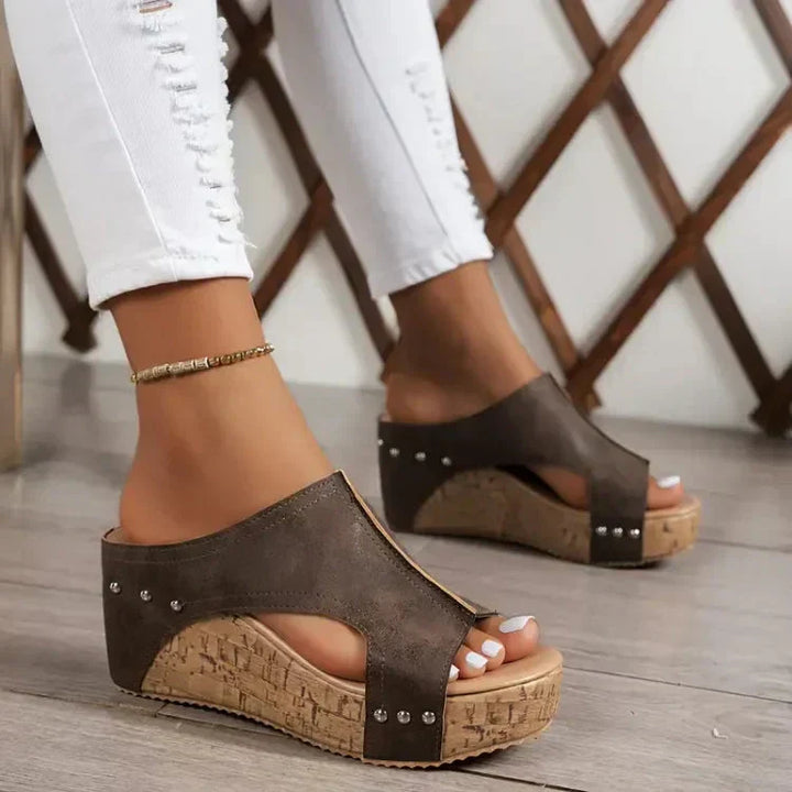 Variant image for Luna | Women's Wedge Sandals-12
