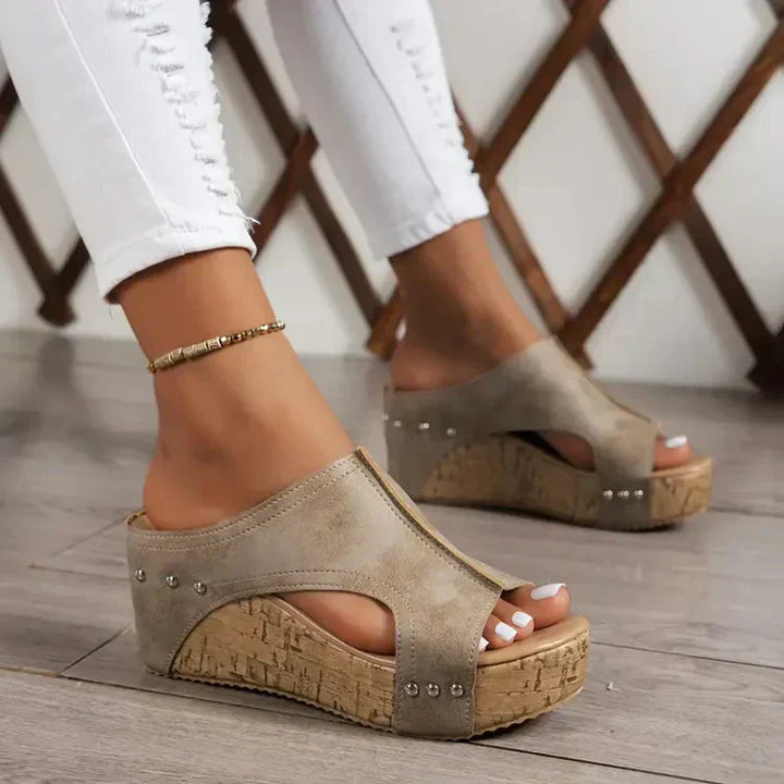 Luna | Women's Wedge Sandals 5