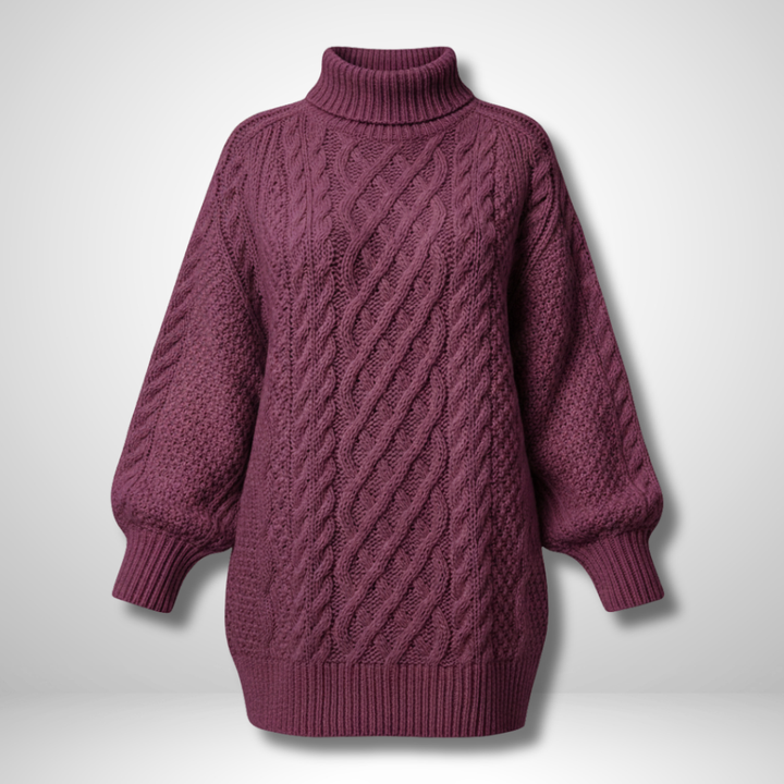 Alena | Women’s Directional Knit Sweater Dress