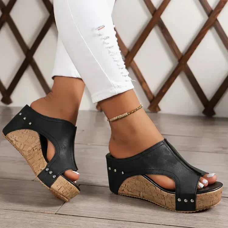 Luna | Women's Wedge Sandals 3