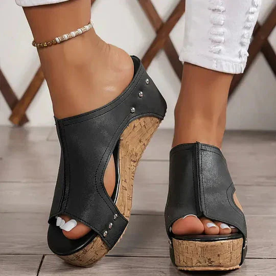 Luna | Women's Wedge Sandals 2