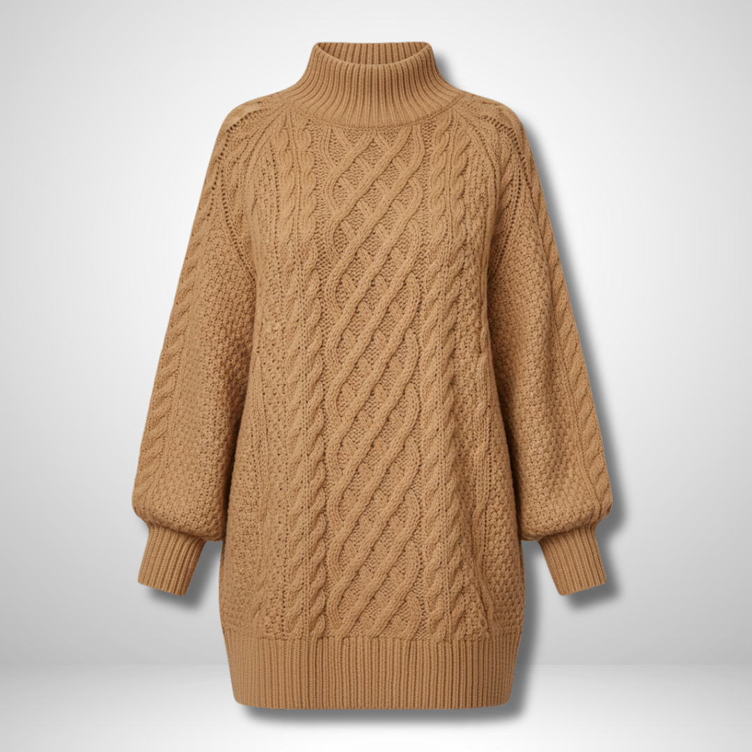Alena | Women’s Directional Knit Sweater Dress