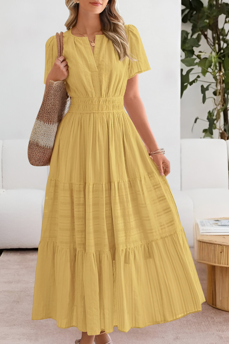 Adrianna | Boho Midi Summer Dress 0