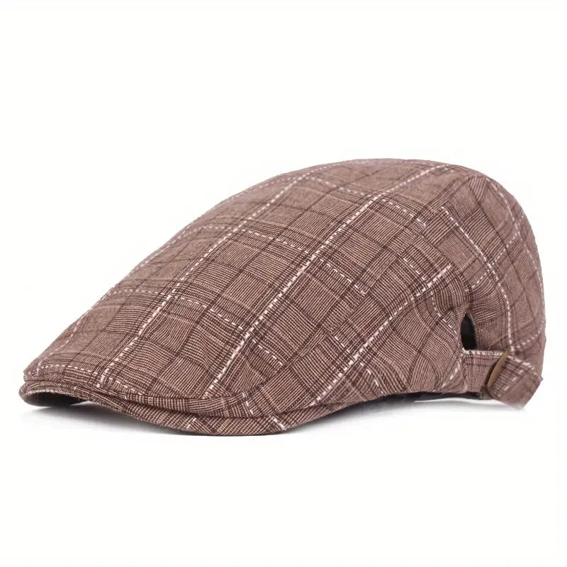 Alex | Classic Check Beanie Hat 1