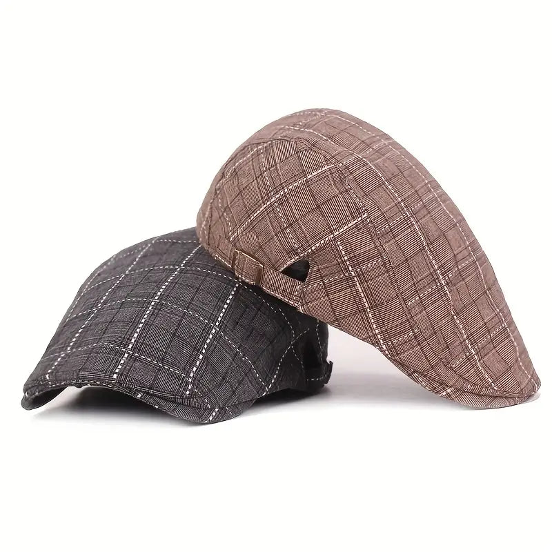 Alex | Classic Check Beanie Hat 5
