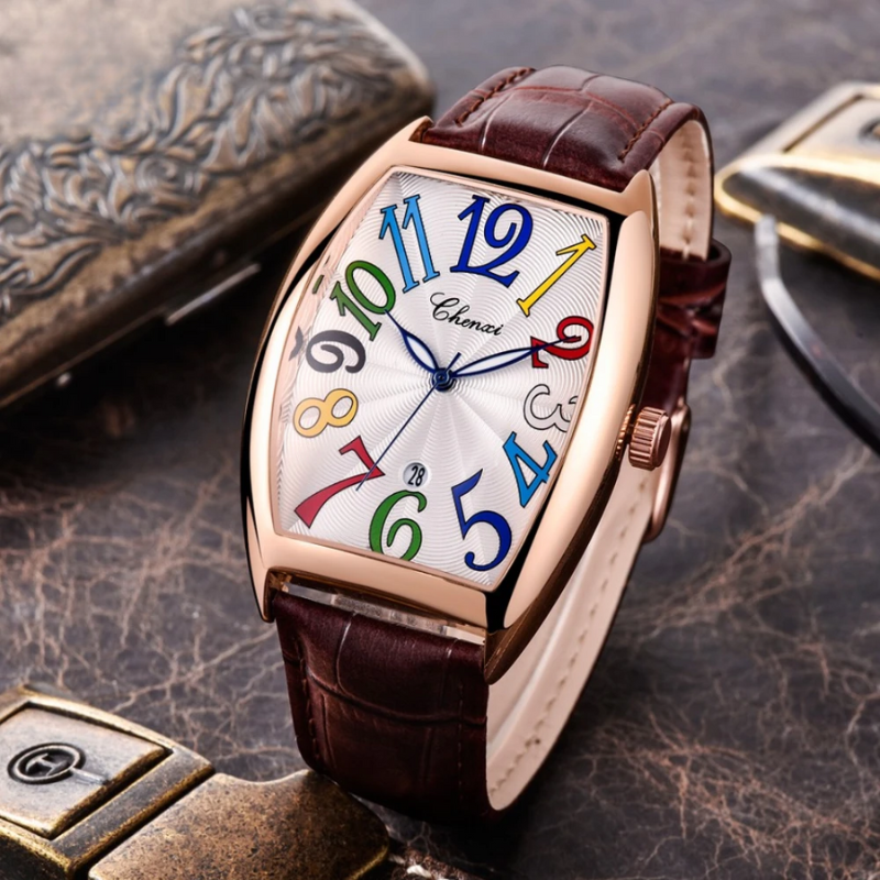 Alex | Timeless Leather Watch 0