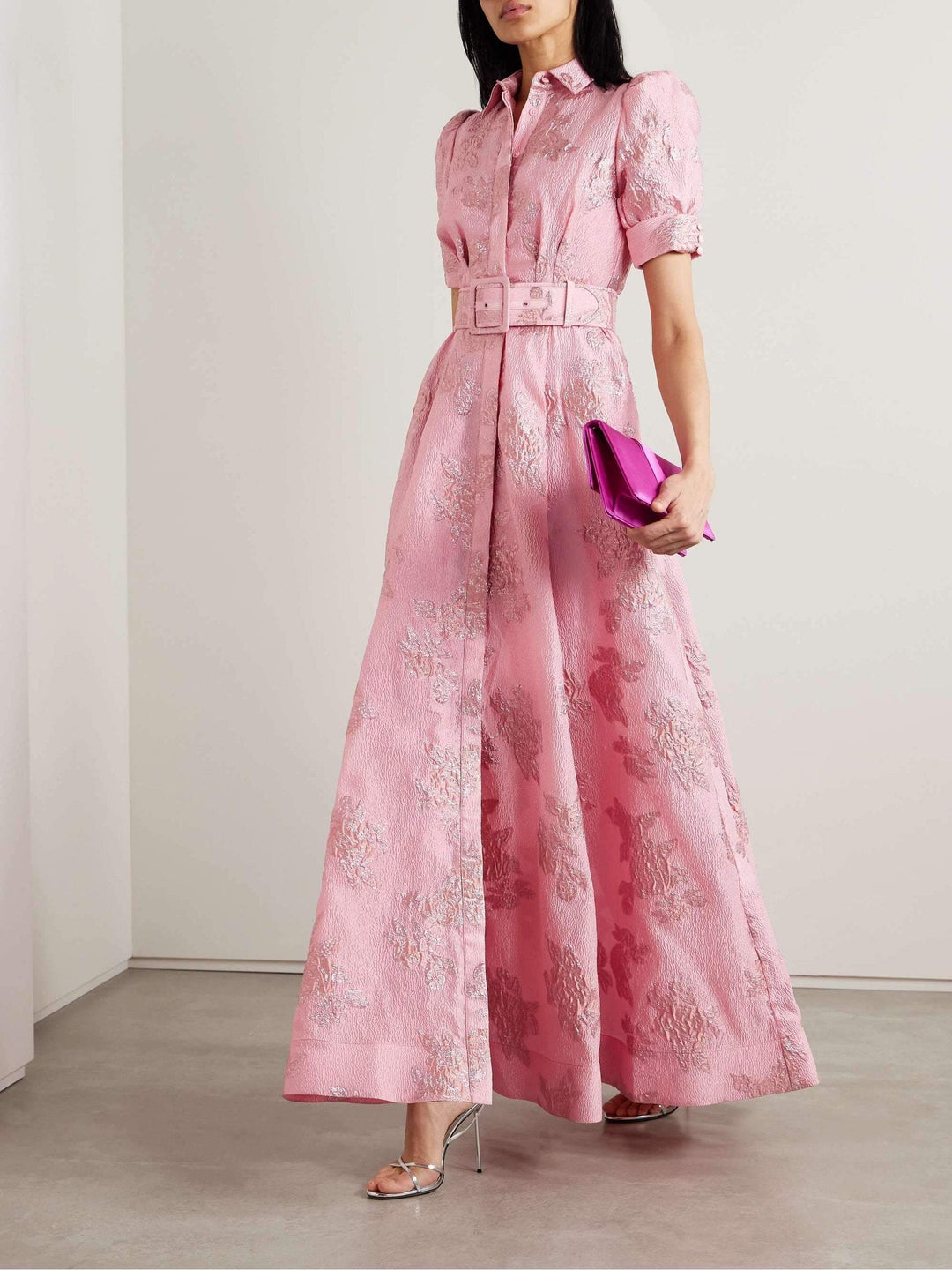 Anabella | Elegant Floral Wedding Guest Dress 0