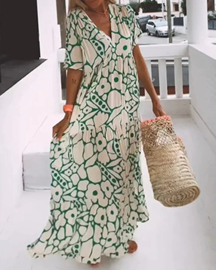 Audrey | Womens Flowy Summer Dress 4