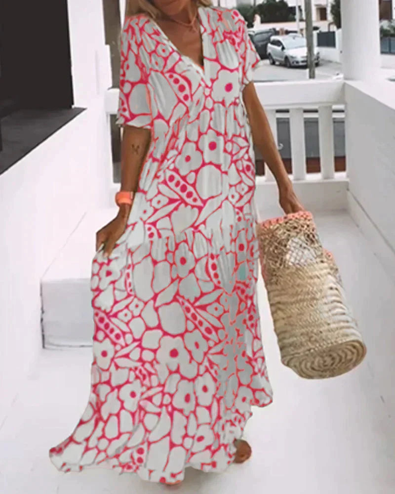 Audrey | Womens Flowy Summer Dress 6