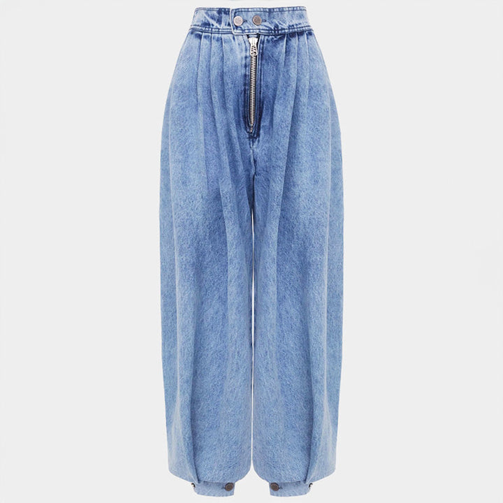 Mia | Women's High Waist Balloon Jeans 3
