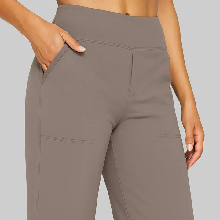 Calista | Elegant trousers in soft jersey 4