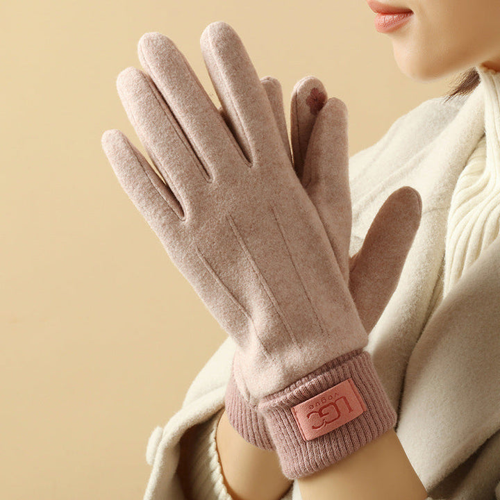 Cashmere-Wool Touchscreen Gloves 3