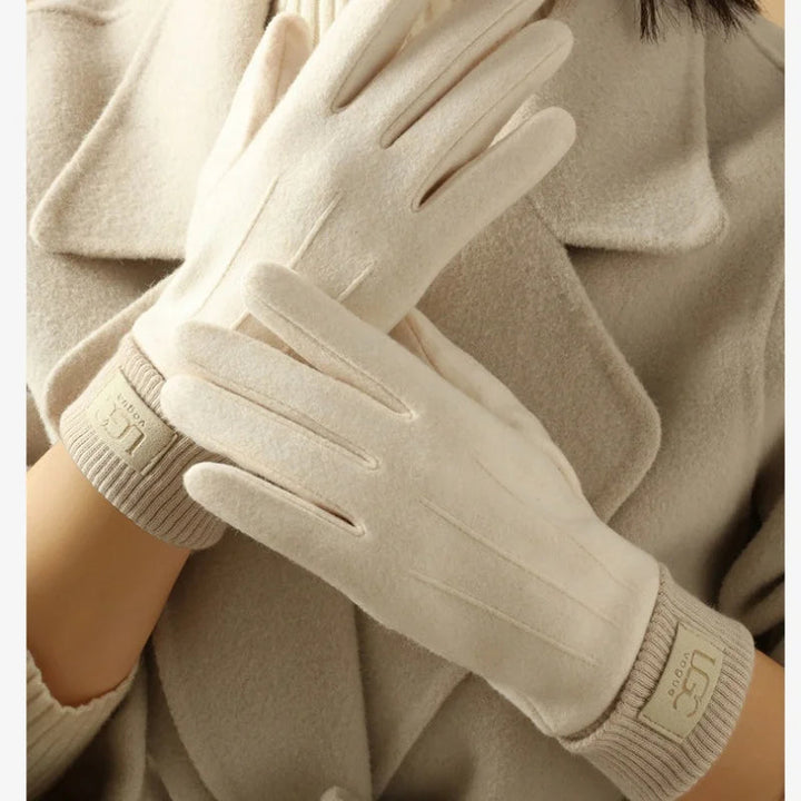 Cashmere-Wool Touchscreen Gloves 5