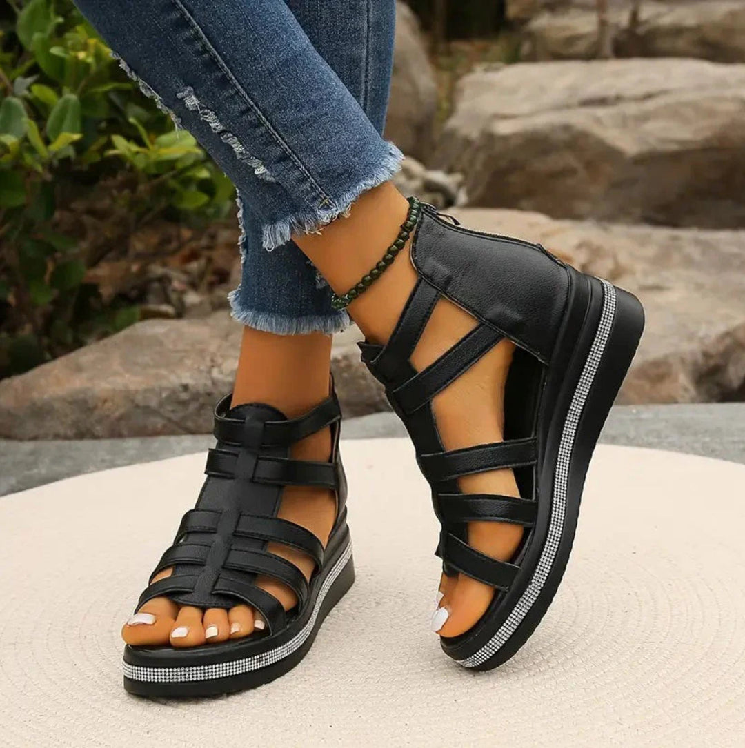 Chloe | Elegant Wedge Sandals for Women 0