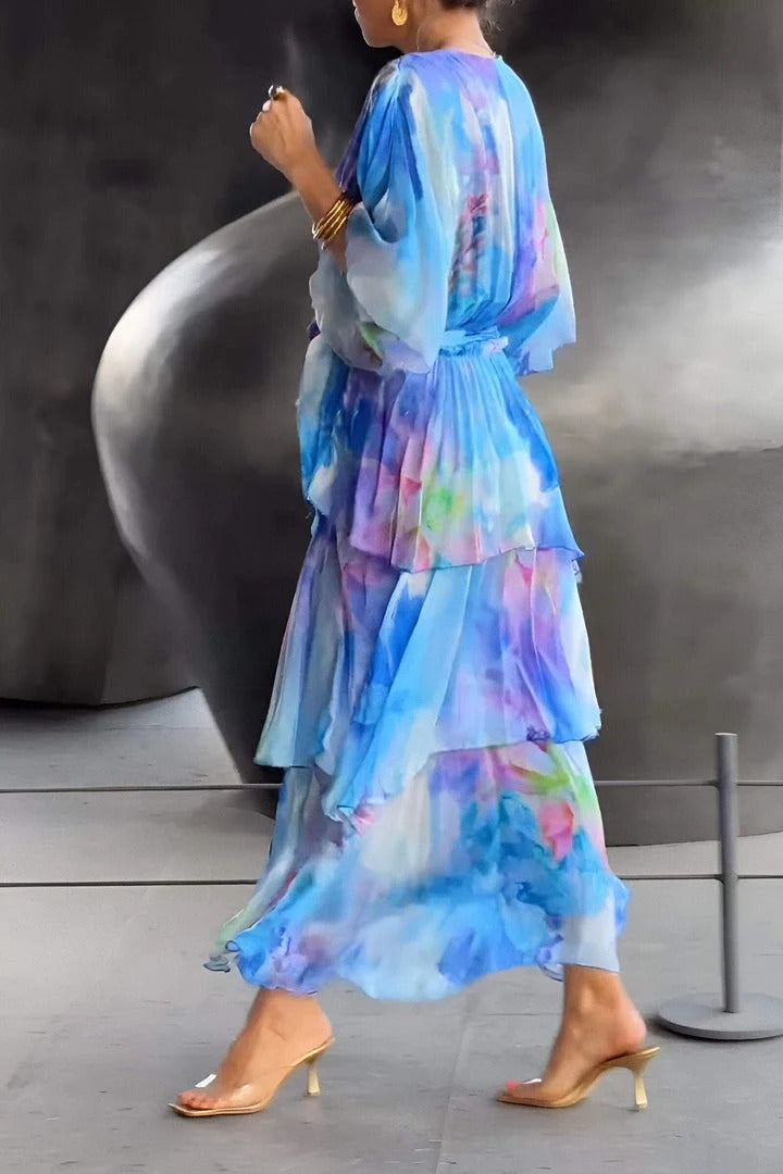 Elodia | White Maxi Summer Dress 2