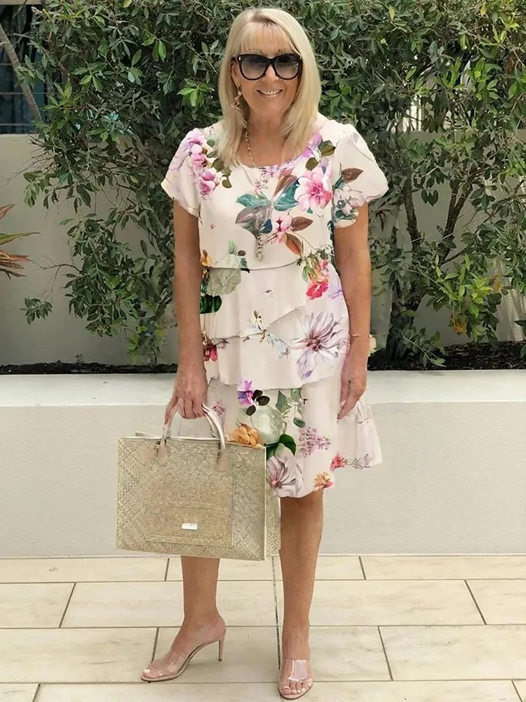 Emilie | Floral Wedding Guest Dress 1