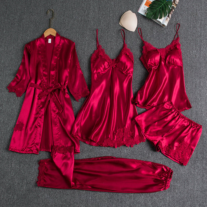 Evelynn | 5-Piece Sexy Nightwear Set