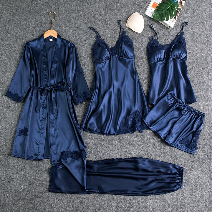 Evelynn | 5-Piece Sexy Nightwear Set