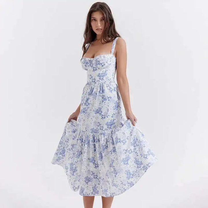 Fleur | Elegant Floral Midi Dress 7