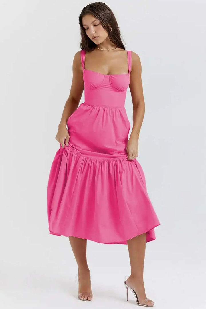 Fleur | Elegant Floral Midi Dress 8