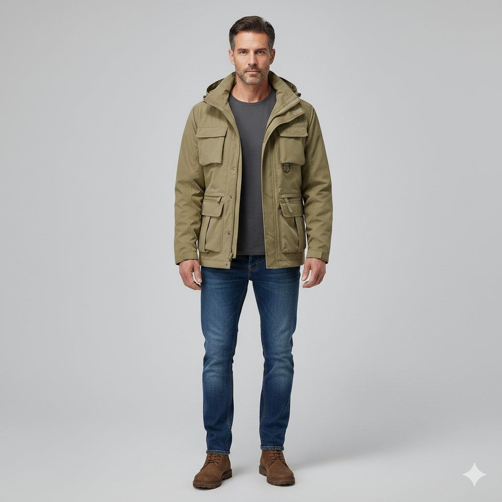 Tarly | Men’s Winter Military Style Coat - Weather Ready