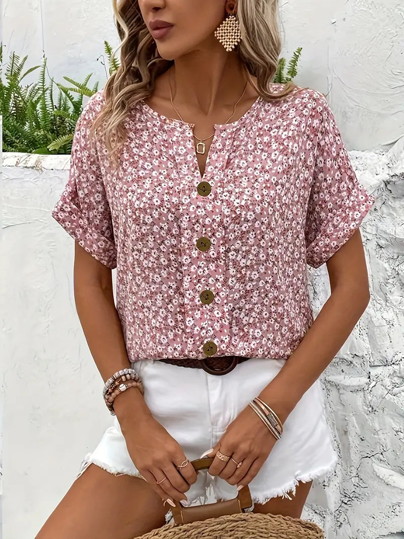 Heather | Floral Womens Top 3