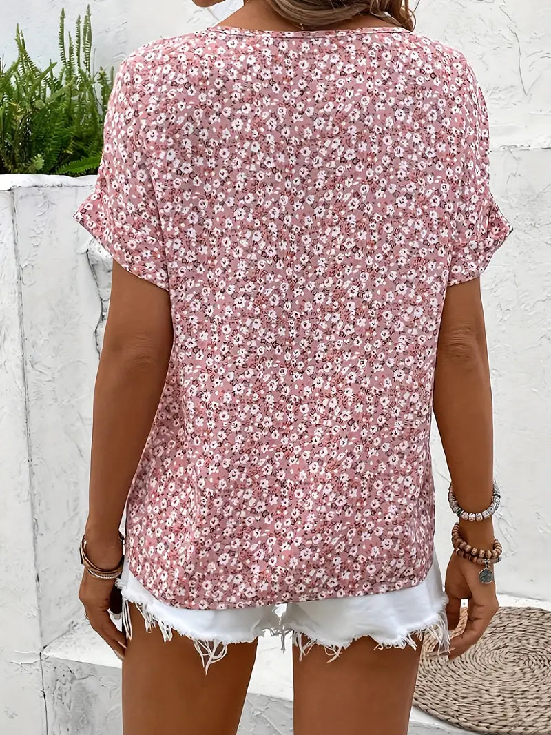 Heather | Floral Womens Top 4