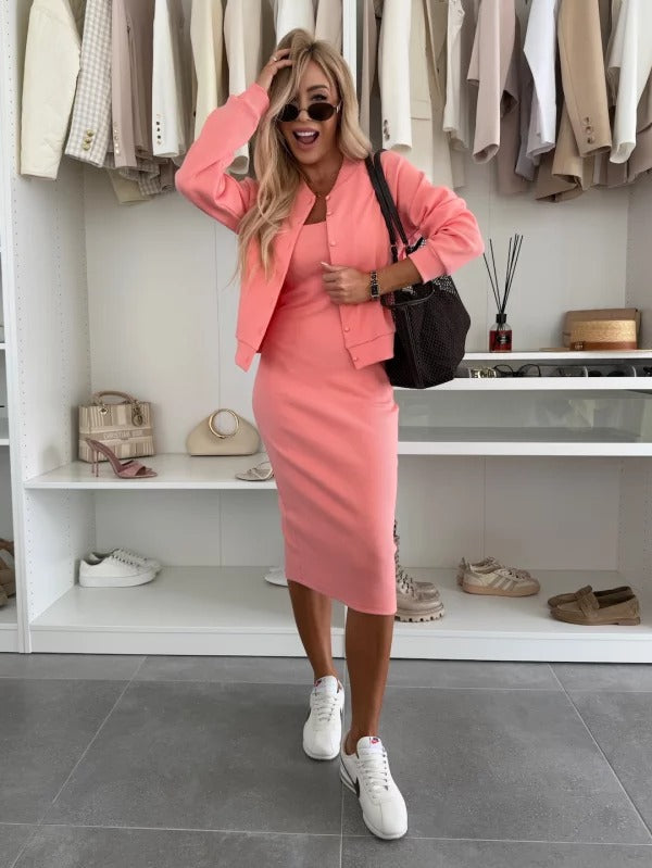 Helia | Two Piece Dress Outfit Set 7