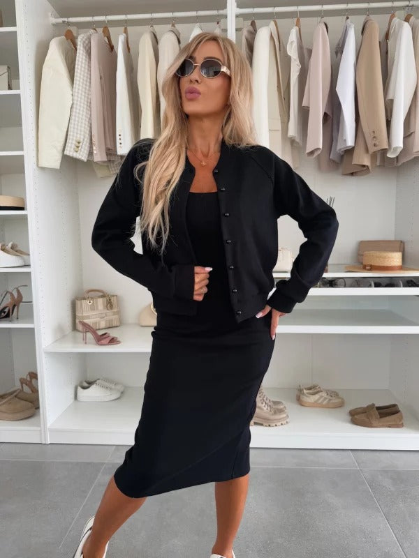 Helia | Two Piece Dress Outfit Set 9