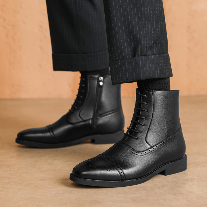 Giorno | Classic Perforated Detail Formal Boot