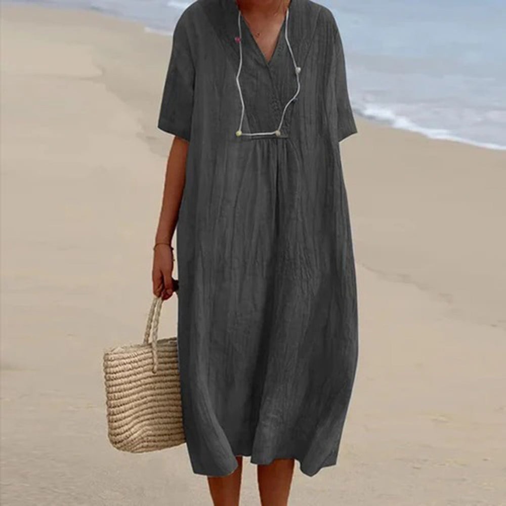 Karen | Women's Black Summer Dress 1